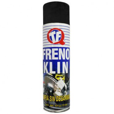 Frenoklin, limpia todo el sistema de frenos automotriz quimica TF