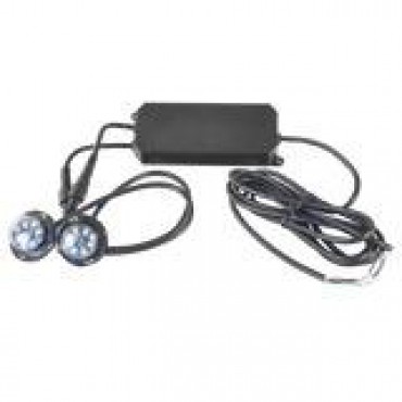 Par de Lámparas Ultra Brillantes con 6 LED cada una, color Azul