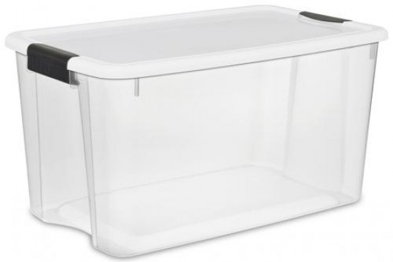 ULTRA LATCH BOX 70 QTS / 66L, CAJA DE PLASTICO STERILITE